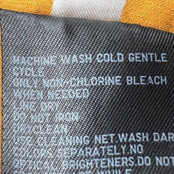 Uniqlo Shirt Mens Size XS Mustard Corduroy Long Sleeve - Picture 7 of 9